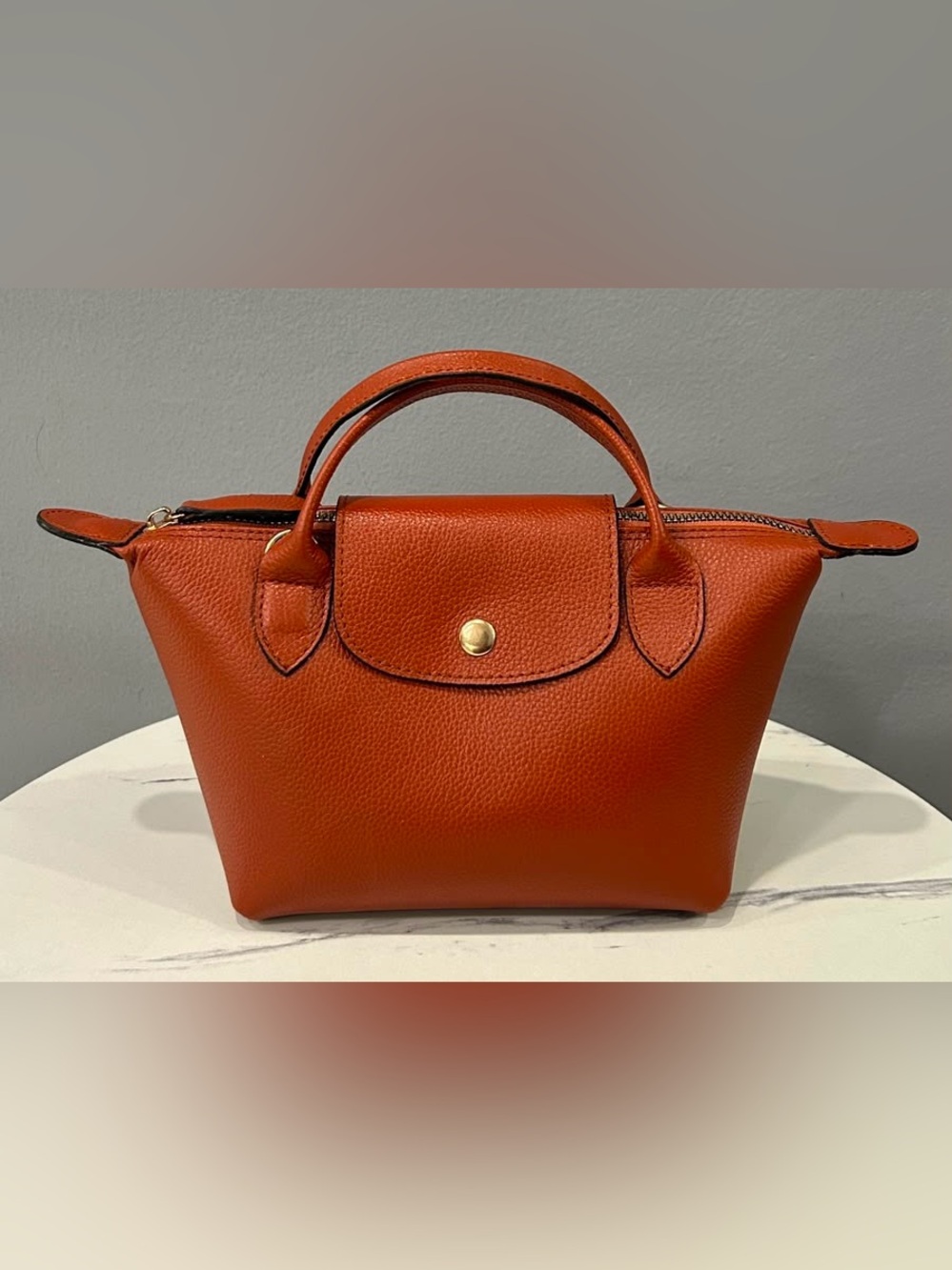 New Without Tag Leather Satchel Crossbody Bag
